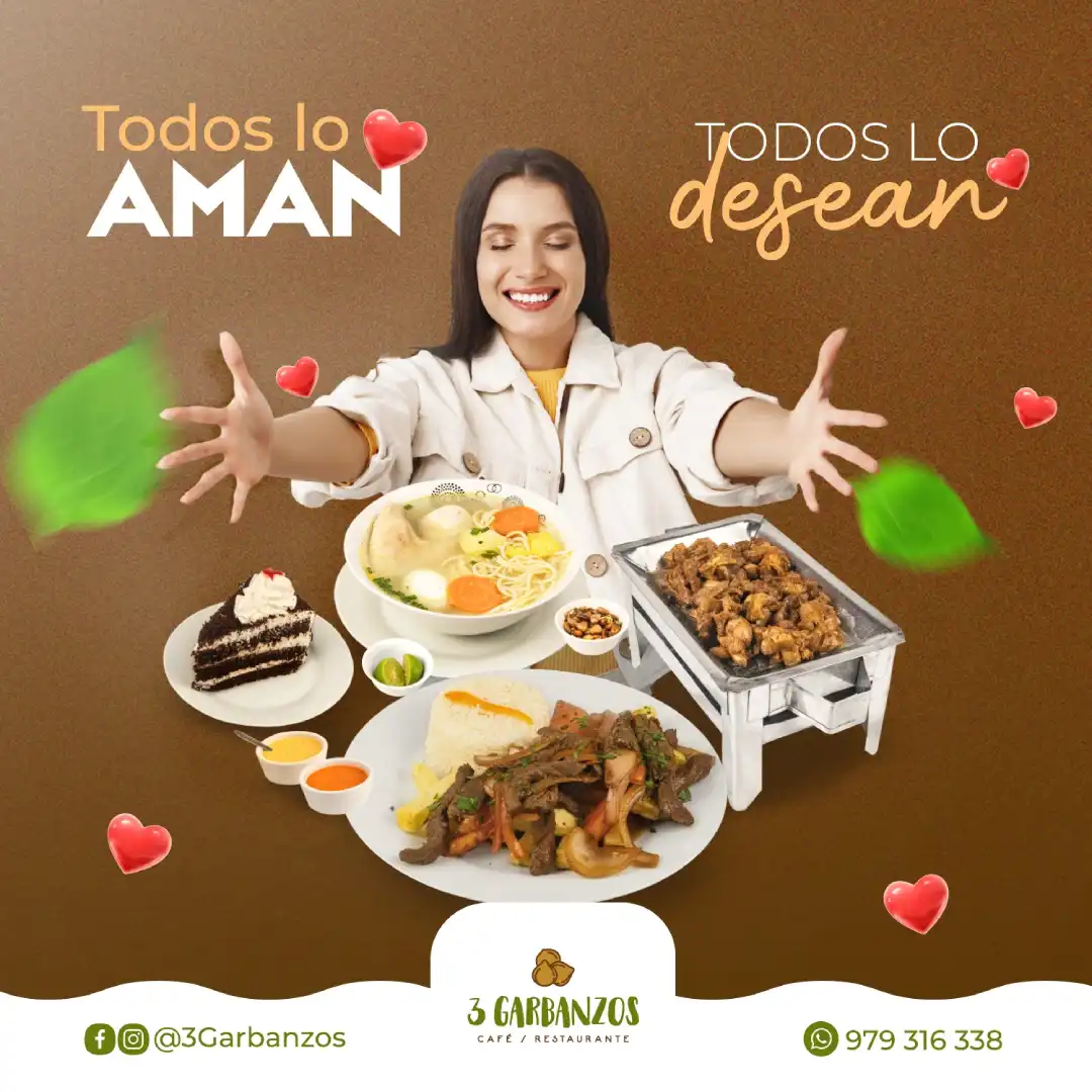 Social Media Tres garbanzos